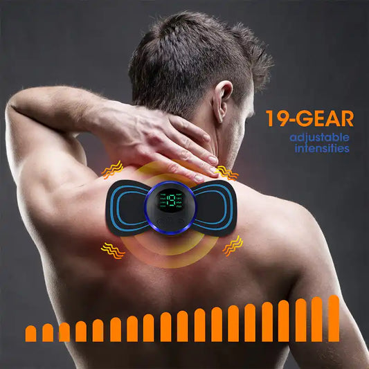 Portable USB Rechargeable EMS Neck Massager